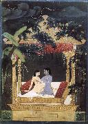 unknow artist Tingzhong of Krishna and Lade Ha USA oil painting reproduction